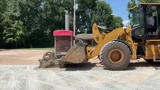 Repurposing Stainless Steel Slag into an AggreBind Stabilized Parking Area