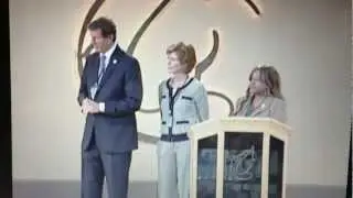 Jeremie and Josh Hill receiving award from Mayor of Colorado Springs, CO