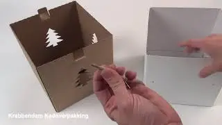 Geschenkdoos Christmas Tree Box & Koord