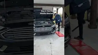 Replacing Struts on a Ford Fusion. #mechanic #ford #fyp #cars