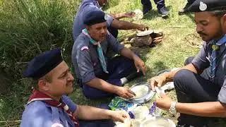 Scout master advance course (food making using raw materials)