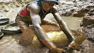 Der gr&ouml;&szlig;te jemals auf der Erde gefundene Goldklumpen
