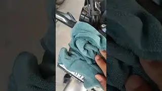 motorcycle Life style...only rs80 bike shine polis.