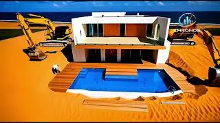 From Empty Land to Modern House | Construction Timelapse