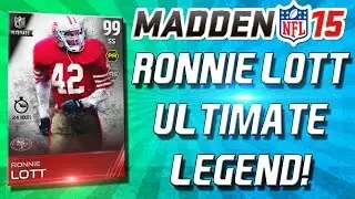 Madden 15 Ultimate Team - GOLDEN TICKET HUNT! ULTIMATE RONNIE LOTT! - MUT 15