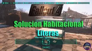 Fallout 4 No Mods - Solucion Habitacional - Literas - 2024