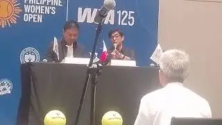WTA 125 Philippine Women's Open Presscon (Part 6)