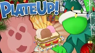 CHRISTMAS BUFFET BUT MY CHAT MAKES DECISIONS FOR US! in PlateUp!
