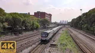 ⁴ᴷ Amtrak Detours & Metro-North In New York City