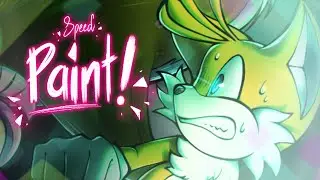 Will Amy & Tails survive in scary world? | SPEEDPAINT COMM 7