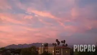 Tucson Sunset time lapse