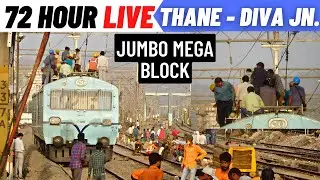 🔴 LIVE : Thane - DIVA [ New Fast Track ] Mega-Block 5-6th Line Work
