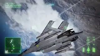 Ace  Combat 7 - CFA-44 Full-Railgun Superweapons Loadout Mod - Homing Helios-Airburst UAV Aux