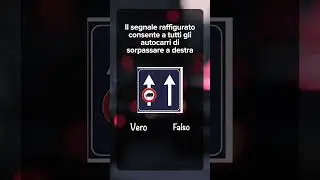 Quiz Patente: Sorpassi a Destra per Autocarri - Vero o Falso?