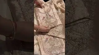 TISSUE SILK HANDWORK SUIT✨