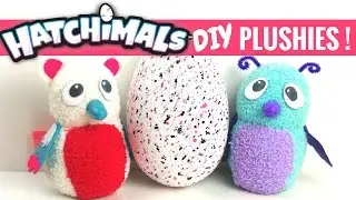 ✨DIY HATCHIMAL PLUSHIES TUTORIAL-with FREE PATTERN!/Sock Plushies
