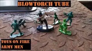 Oddly Satisfying Fire Videos: Toys on Fire Army Men Edition