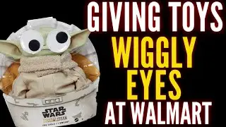 Giving Things Wiggle Eyes at Walmart! Junkman Unleashed!
