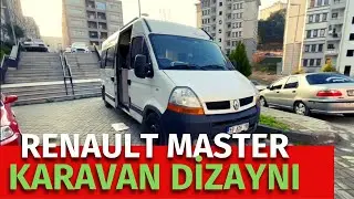 RENAULT MASTER KARAVAN İÇ DİZAYN