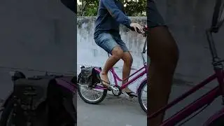 Sepeda minion ( sepeda mini minitrek mini bike minion bike sepeda antik sepeda jadul )#shorts