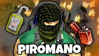 I INCINERATE a HORDE as a PYROMANIAC in Project Zomboid