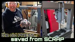 СПАСЕН ИЗ МУСОРА. СТАРЫЙ ПРЕСС