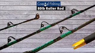 80lb Roller Stand Up Rod - Coastal Fishing