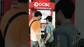 Testing my new OCBC card I Savings Account