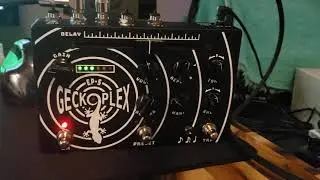 First Run With the Gecko Pedals Geckoplex (Phone Camera Mic)