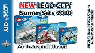 LEGO CITY 2020 Summer Sets | LEGO News 2020 - Air Transport Theme | LEGO Sets 20260 20261 20262