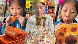 这些零食是80后们的最爱，你都吃过吗？EP 180#童年零食#童年零食女孩#回忆童年