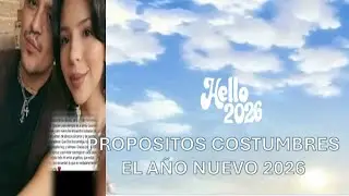 PROPOSITOS Y ACTOS SIMBOLICOS PARA EL 2026#angelaaguilar#cristiannodal