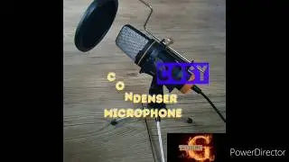 Condenser Microphone Unboxing COSY