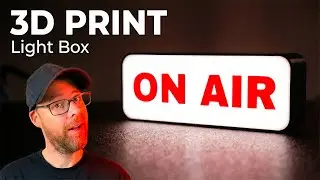 This &ldquo;On Air&rdquo; Light Box Is Easier Than It Looks