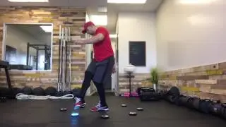 Dynamic Balance And Ankle Stability Exercise : Single Leg Reactive Reaches