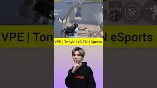VPE | Tonyk 1v3 FN eSports (South Korean Pubg Team) | #pubgmobile #1v4 #pubg #bgmi #pubgm #gaming