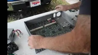 Gold recovery from Intel Express 510T 24-port Ethernet Switch teardown and scrapout.