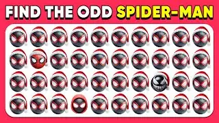 Find the ODD Spider Man – Marvel Spider Man 2 Game & Christmas Edition | Emoji Quiz