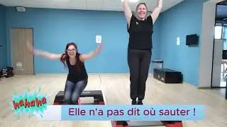 😆 Séance de step CHAOTIQUE | Fou rire garanti