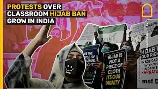 Protests over classroom hijab ban grow in India
