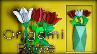 Origami Rose Easy - Origami Tutorial