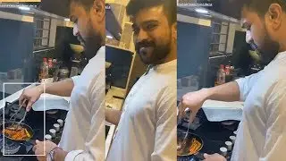 Ramcharan Cooking at Home for Upasana | Ramcharan Latest | Friday Poster