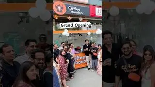 Grand Opening of First Outlet of Coffee Voodoo #coffee #enjoylife #launching #shorts  #coffeelovers