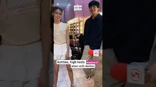 Ashtine Olviga high heels when with Andres❤️