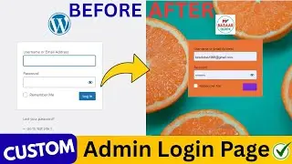 Customize WordPress Admin Login Page FREE Plugin | Best for WooCommerce Sites! 🔥