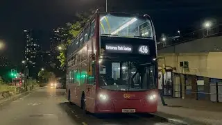 FRV. Go Ahead London Route 436. Lewisham Shopping Centre - Battersea Park Station. EH9 (SN61 DAA)