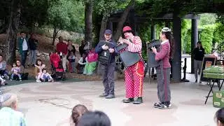 GILLY THE CLOWN AND TINY - New Jersey Chair Drill Team
