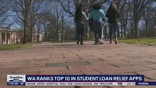 Washington ranks in top 10 in student loan relief applications | FOX 13 Seattle
