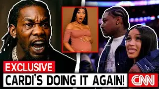 Offset REFUSES Divorce As Cardi B Flaunts Baby Bump With Richer New Man!
