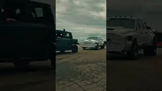 2400HP Mega Cab Dually Sled Pull!